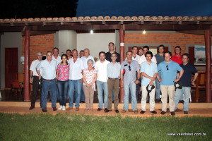 Produtores portugueses em visita à Fazenda Vale do Boi